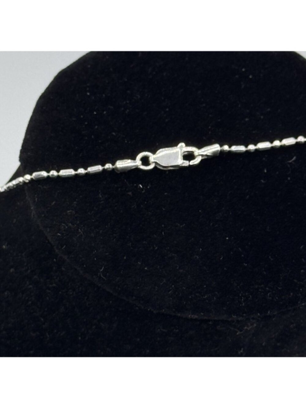 Christian Cross Sterling Silver Pendant Necklace Draped with Elegant Sash 24" - Picture 16 of 16